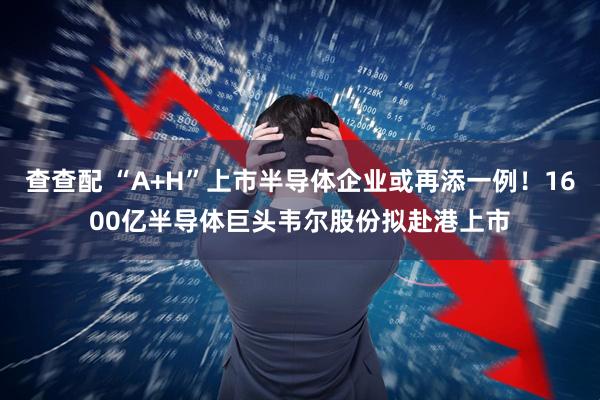 查查配 “A+H”上市半导体企业或再添一例！1600亿半导体巨头韦尔股份拟赴港上市